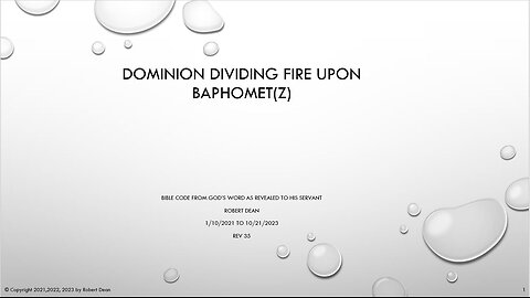Dominion Bible Code V35