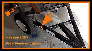 Installing LED Lights on a Kayak Trailer