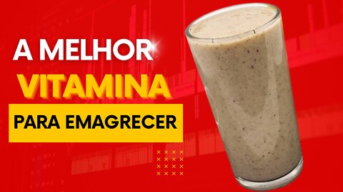 VITAMINA SAUDÁVEL QUE EMAGRECE PARA TOMAR NO CAFÉ DA MANHÃ [LOW CARB]