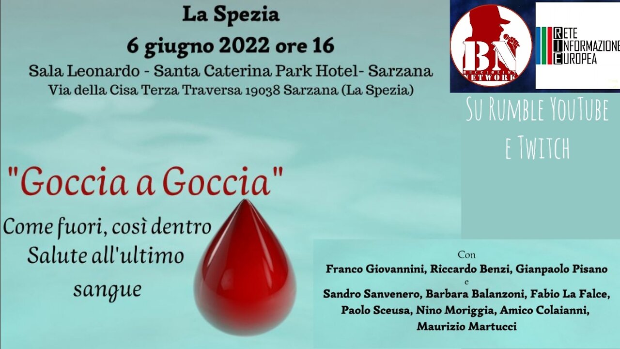 "Goccia a Goccia": Come fuori, così dentro. Salute all'ultimo sangue