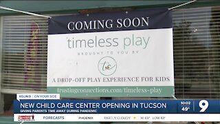 New childcare center wants to give parents 'me time'