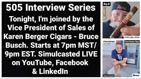 Interview with Bruce Busch of Karen Berger Cigars