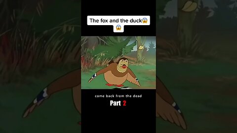 The fox and the duck😱😱 #movie #film #fox #duck