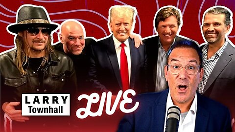 Trump brought a SQUAD to the UFC...and there's ONE PERSON who was PISSED | LARRY Live