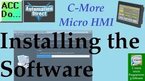 C-More Micro HMI Installing the Software