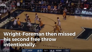 NCAA Basketball Team Actually Pulls Off Missed FT Play Successfully, Wins Game