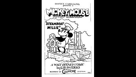 Walt Disney's Mickey Mouse - Steamboat Willie (1928)