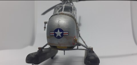 UH-19A "Rescue Chickasaw" 1/72 Italeri model kit ,step by step building .