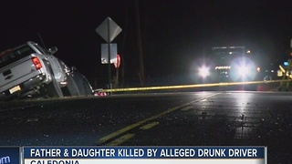 Father and daughter killed by alleged drunk driver
