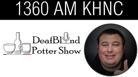 Chippendales Dancer Interview Live on the DeafBlind PotterShow on 1360 KHNC