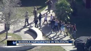 Local high schools participating in walkouts