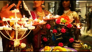 SOUTH AFRICA - Durban - Hilton Hotel celebrates Diwali (Videos) (R6Y)