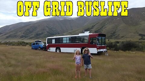Off-Grid Bus Life as a Single Dad | Bus Life NZ | S2:E41