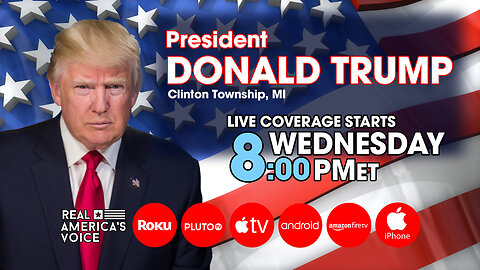 PRESIDENT TRUMP'S REMARKS LIVE FROM CLINTON TWP MI 9-27-23