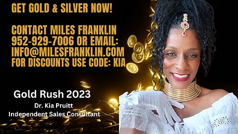 Gold hit $2000! Contact Miles Franklin NOW for Gold/Silver; 952-929-7006 or Email: info@milesfranklin.com. Use Code Kia