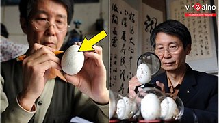 Šta ovaj čovjek radi s jajima je skoro nevjerovatno