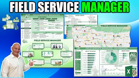 Learn How To Create This Field Service Manager Application WITH Mapping & Routing