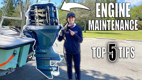 How To Maintain Your Outboard Engines (and Boat) - Top 5 Tips
