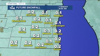 Cloudy Monday ahead, snow moves in during evening hours