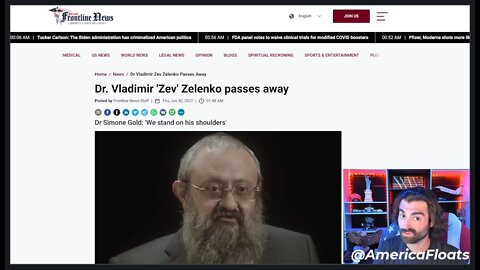 RIP Dr. Vladimir 'Zev' Zelenko Passes Away