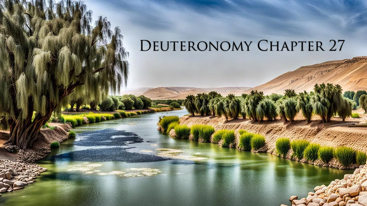 Deuteronomy Chapter 27 | Pastor Anderson