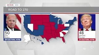 Biden takes the lead in Georgia, Trump's lead narrowing in Pennsylvania