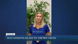 Steve's Ride: NCCI donates $2,500 to Red Cross