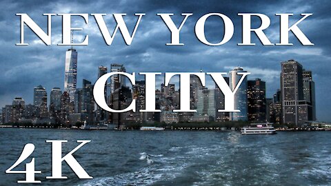 NEW YORK CITY Manhattan Relaxing Music 4K