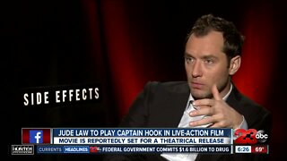 Jude Law to play Captain Hook in live-action Peter Pan film