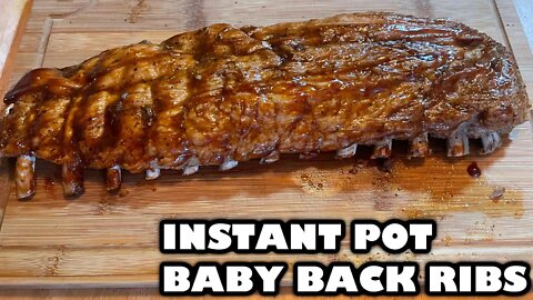 Easy Baby Back Ribs | Instant Pot Baby Back Ribs | Baby Back Rib Recipe