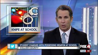 Palmetto Ridge student arrested for bring a knife to school