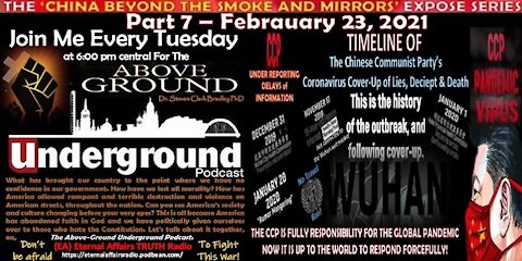 The Above-Ground Under-Ground Podcast – Episode 15 – THE ANATOMY OF A CCP CRIME AGAINST HUMANITY