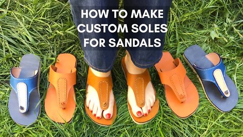 How to Make Custom Soles for Greek Sandals