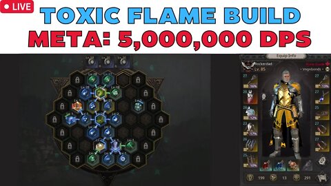 Toxic Flame Build Meta 5,000,000 DPS - Undecember