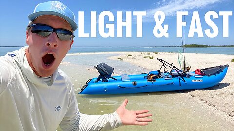 Lightweight, Portable, Stable, & Fast CHEAP DINGHY TENDER BOAT - exploring Florida islands