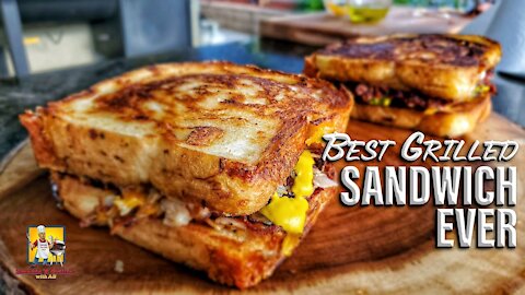 The Best Grilled Sandwich Ever Easy!!!