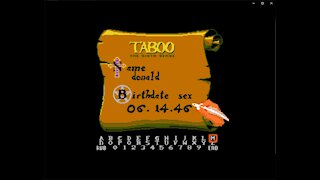 Taboo: The Sixth Sense 1989 NES (Gameplay)