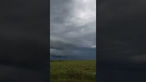 Storm rolling across Ottawa County Kansas #Kswx #Ottawacounty