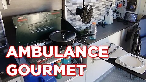 Ambulance Conversion RV Gourmet Breakfast - Dude Style! | Ambulance Conversion Life