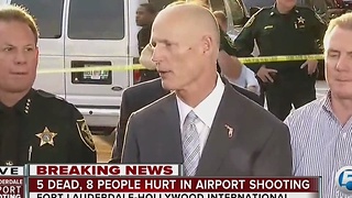 Governor Rick Scott holds news conference on Fort Lauderdale International Airport shooting