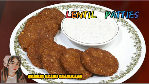 How To Make Patties At Home |Try My Best Lentil Patties |Lentil Patties Recipe By Samia Mahi|vegan