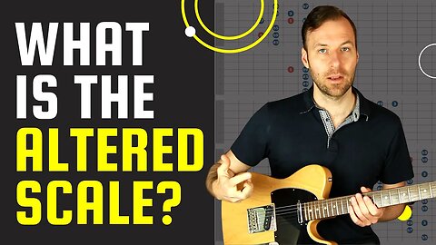 Altered Scales Explained + All 5 altered dominant scale guitar patterns (super locrian)
