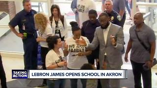 LeBron James is leaving Akron, but his new school is creating a new legacy