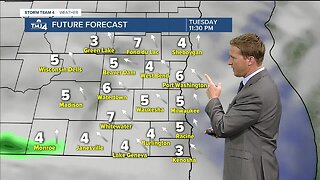 Drying out Tuesday