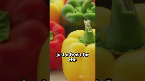The Unseen Beauty of Bell Peppers #life #health #nutrition #colors #beauty #beautiful #shorts #viral