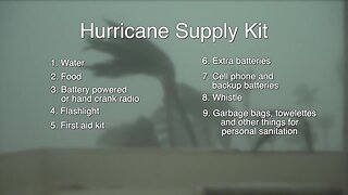 Hurricane Supply Kits | 2023 Tracking the Tropics Quick Tip