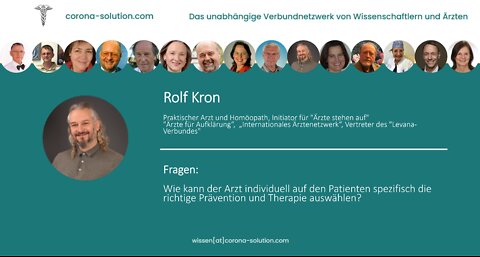 Corona-Solution im Interview mit Rolf Kron am 25.03.2022