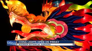 Sneak Peek: China Lights ahead of Friday's opening