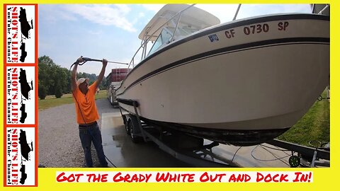Grady White Gets a Bath and Teak Removal! | EPS64 | $10 Boat | Shots Life