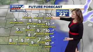 Flurries overnight into Thursday morning